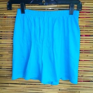 Simply Basic 14/16 Turquoise T-Shirt Shorts